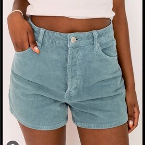 Rolla’s high rise corduroy shorts. Size 25